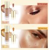 Liquid Highlighter & Blush Stick - Rare Beauty Makeup Highlighter for Natural Three-Dimensional Face Contouring，Sparkling coffee color
