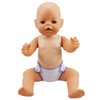 Toyvian 6pcs Doll Diapers Baby Doll Diaper Bag Baby Doll Accessories Doll Underwear Reusable DIY Diaper