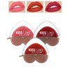 LYSdefeu 3 Colors Lazy Lipstick Set, Love Matte Velvet Lipstick Labiales Long Lasting Waterproof Non-stick Not Fade Lip Stain Lip Gloss, Easy to Color Lipstick Lazy Lip Makeup for Women Girl-01+11+12