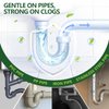 Drain Cleaner Clog Remover Liquid: Sink Kitchen Bathroom Shower Drain Cleaning Solution - Safe for Household Pipes Prevents Build-Up (2Pcs)