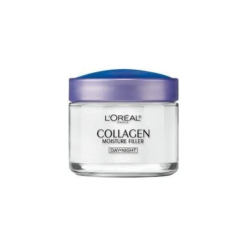L'Oreal Paris Skin Expertise Collagen Moisture Filler Daily Moisturizer Day/Night Cream 1.7 oz (Pack of 3)