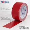 IPG JobSite DUCTape, Colored Duct Tape, 1.88" x 20 yd, Red (Single Roll)