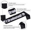 2024 Party Supplies Kit - Glittered Metal Graduation Tiara, Sash Present for Decorations and Favors