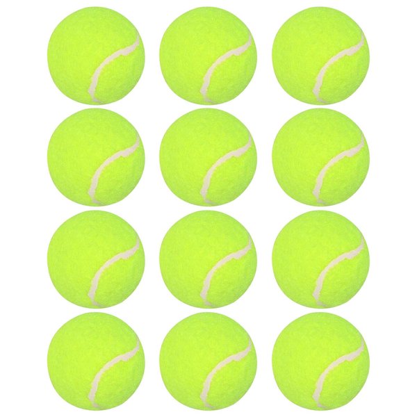 SARIEN Tennis Balls for Dogs, 2-Inch Size, Compatible with Most Automatic Ball Launchers idea for Small Dogs(12 Balls only)
