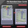 50 Pack 3"x4" Card Sleeves TopLoaders for Cards, Baseball Card Protectors Hard Plastic, for Football Card, Game Cards, Trading Card, Collectible Trading Cards Sports Cards