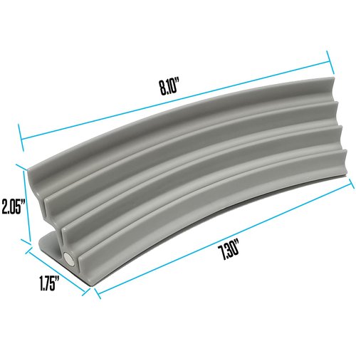 BRADYS HOUSE - Extendable Plastic Playing Card Holder Set of 4 (Grey), Card Holders for Card Games