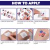 100 PCS Independence Day American Temporary Tattoos Themed Birthday Party Decorations Favors Supplies Decor Cute 4th of July Fourth of July Tattoo Stickers Gifts For Boys Girls Class Prizes Carnival