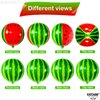 KatchOn Watermelon Balloons, 6 Count, 22 Inch, One In A Melon Party Decorations, Summer Party Decorations