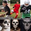 4pcs Eye Black Stick for Sports Face Paint for Sports Eye Stick Football Eye Black Face Body Paint Stick Clown Black Makeup for Baseball Softball Lacrosse Stadium Athletes Halloween Cosplay (SET A)