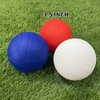 Spike Game Replacement Balls National Color 3-Pack with Pump Compatible with Spike Standard Game Set and Other Round Net Game | Lawn Beach Volleyball | Strong Bounce Ball ( 3-Pack 3.5inch with Pump)