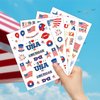 90+ Styles 4th of July Independence Day Temporary Tattoo, American Flag Fake Tattoos, Red White and Blue USA Flag, Party Supplies for Memorial Day & Labor Day