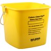 San Jamar Kleen-Pail® Plastic Cleaning Bucket 6 Quarts Yellow