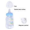 CHAREX Feeding Bottle & Magnetic Pacifier Set for Reborn Baby Doll, Realistic Baby Doll Accessories Great Gift Set…