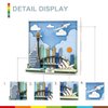 DAHONPA Sydney City Postcard Building Sets 707 pcs - World Famous Architectural Model Wall Art Crafts Ideas, Painting Frame for Room Decor, Toys Gifts for Kids and Adults