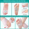 DYKOOK Gel Metatarsal Sleeves and Bunion Cushions 2Pack Thickened Metatarsal Silicone Pad Protector Bunion Pad Sleeve for Bunion Forefoot Pain Relieved and Friction Prevented