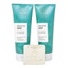 Bath & Body Works Aroma Breathe Deep Eucalyptus & Lavender 2 Pack Body Cream Set with a Natural Oats Bar Soap - Full Size