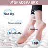 lilisilk 6 Pairs Pilates Socks Grip Socks for Women-Non-Slip Yoga Socks for Ballet Dance Barefoot Workout Pregnant Crew Socks