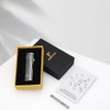 PIPITA Torch Lighter Windproof Cigar Lighter Jet Quad Flame Refillable Butane Cigarette Lighter with Punch (Without Butane Gas)