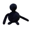 Shopular Hubert Plushie Toy Black Stuffed Plush Figure Doll Plushies Puppet Cosplay Game Merch Cute Kids Fans Gift 8.5"