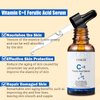 RINIUIN Vitamin C Face Serum, Vitamin CE Serum with Ferulic Acid, Vitamin E and Ferulic Serum Skin Care Vitamin C Serum for Face Anti Aging Face Care 1 Oz