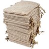 Hapdoo 30 Pack Burlap Bags with Drawstring Gift Bags Jewelry Pouches Sacks for Wedding Party and DIY Craft, 5.5 x 4 Inches, Presents, Festivals