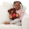 HBCyoU Clark 10-inch Snuggly Letterman Teddy Bear, Graduation Gifts, Stuffed Animals and Toys for Kids Ages 3+