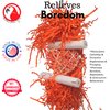 Bonka Bird Toys 3885 Orange Heart Log 10" High by 5" Wide Medium ParrotForaging Chew Cage Toy, Conures, Ringneck, Quakers, and Similar