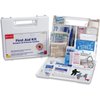 First Aid Only 10 Person First Aid Kit, Plastic Case with Dividers