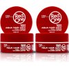 4 X Red One Maximum Control Red Aqua Hair Wax 150ml