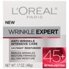 L'Oreal Paris Wrinkle Expert 45+ Anti-Aging Face Moisturizer with Retino-Peptide, Non-Greasy, Suitable for Sensitive Skin, 1.7 fl. Oz