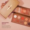 ZOEVA Caramel Melange Eyeshadow Palette - 10 Warm, Neutral & Modern Shades, Matte, Matte with Glitter & Metallic Finishes, Natural Eye Shadow Set, Suitable for All Eye Colors