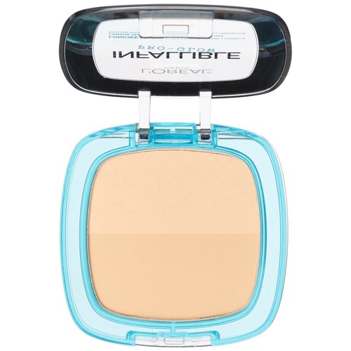 L'Oréal Paris Infallible Pro Glow Pressed Powder, Nude Beige, 0.31 oz.
