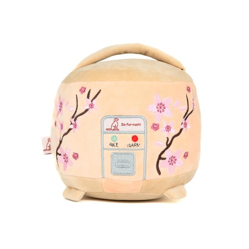 Zo-fur-rushi Dog Toy Rice Cooker, Stuffed Pet Plush Toys, Puppy Chew Toys, Interactive Dog Toy, Big Dog Toy, Squeaky Dog Toy, Japanese Rice Cooker