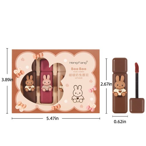 ICE LOVE Semi Matte Velvet Lipstick, Long Lasting Waterproof Long Wear Lip Stain,Lip Makeup for Womman. (IL-H9440B)