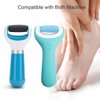 5 Pack Blue Extra Coarse Replacement Refill Roller Compatible with Amope Pedi Refills Electronic Foot File