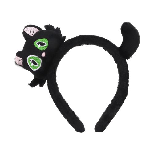 Black Cat Ears Headband, Cat Party Decorations, Animals Ears Headband, Cat Ear Hair Accessories for Halloween Costume Party