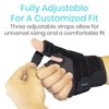 Vive Thumb & Wrist Brace for Right or Left Hand - Spica Splint Brace for Carpal Tunnel, Tendonitis, & Arthritis in Hands or Fingers - Compression Support for Women Men - Stabilizer Relief for Bowling