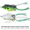 Fishing Lures Topwater Floating Weedless Lure Frog Baits with Double Sharp Hooks Soft Bait for Bass Snakehead Salmon Freshwater Saltwater Fishing (Mix Style)-A…