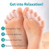KIYOKI Toe Spacers Toe Separators for Women Men to Correct Bunion, Bunion Corrector, Hammer Toe Straighteners, Relief Restore Feet