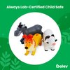Boley Soft Farm Animal Toys - 6 Piece Small Farm Animal Figures for Kids Ages 3 and Up - Cute Soft Plastic Animal Figurines Set - Farm Animals for Toddlers