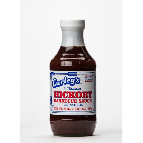 Curley's Famous Hickory Barbecue Sauce, 20 oz