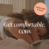 Cora Organic Applicator Tampons | Light Absorbency | 100% Organic Cotton, Unscented, BPA-Free Compact Applicator | Leak Protection | Packaging May Vary | 36 Total