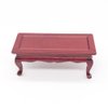Vaguelly 1Pc Models Mini Desk for Dolly House Birch Doll House Desk Vintage Manual Wooden Miniature Small Table Wooden Table red Mini Solid Wood Coffee Table Furniture Toy Room