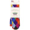 Celeste Stein Therapeutic Compression Socks, Mini Harlequin, 15-20 mmhg, 1-pair