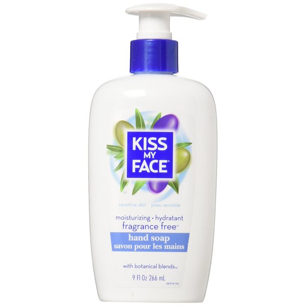 Kiss My Face Hand Soap Fragrance-Free 9oz Pump