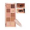Peach C [K Beauty] Seasonal Blending Eyeshadow Palette | 10 Stunning Shades of Brown Glitter, Shimmer & Matte Eye Shadow Palette Makeup (Nutty Milk)