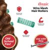 Annie 7/8" Wire Mesh Hair Rollers - 12 Pcs.