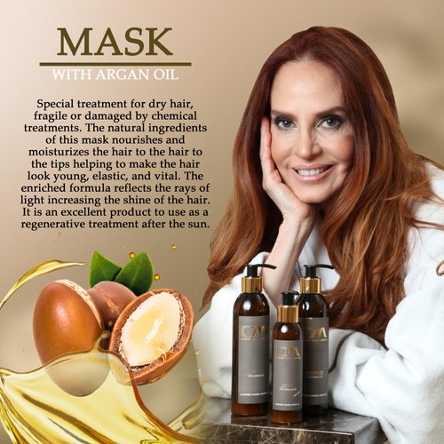 Emmebi CM Hair Mask Hair Care Essentials - Special Hair Treatment Masks with Argan Oil - Hair Mask for Dry Damaged Hair and Growth, Nourishes and Hydrates like a Deep Conditioner