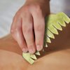 Healifty Jade Massage Comb, 4 Styles Gua Sha Comb for Head Caring, Facial Gua Sha Tool, Scraping Massage Tool for Full Body Relaxing
