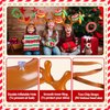 MGparty Christmas Inflatable Reindeer Antler Toss Game for Xmas Kids Teens Party Favors Supplies Toss Game